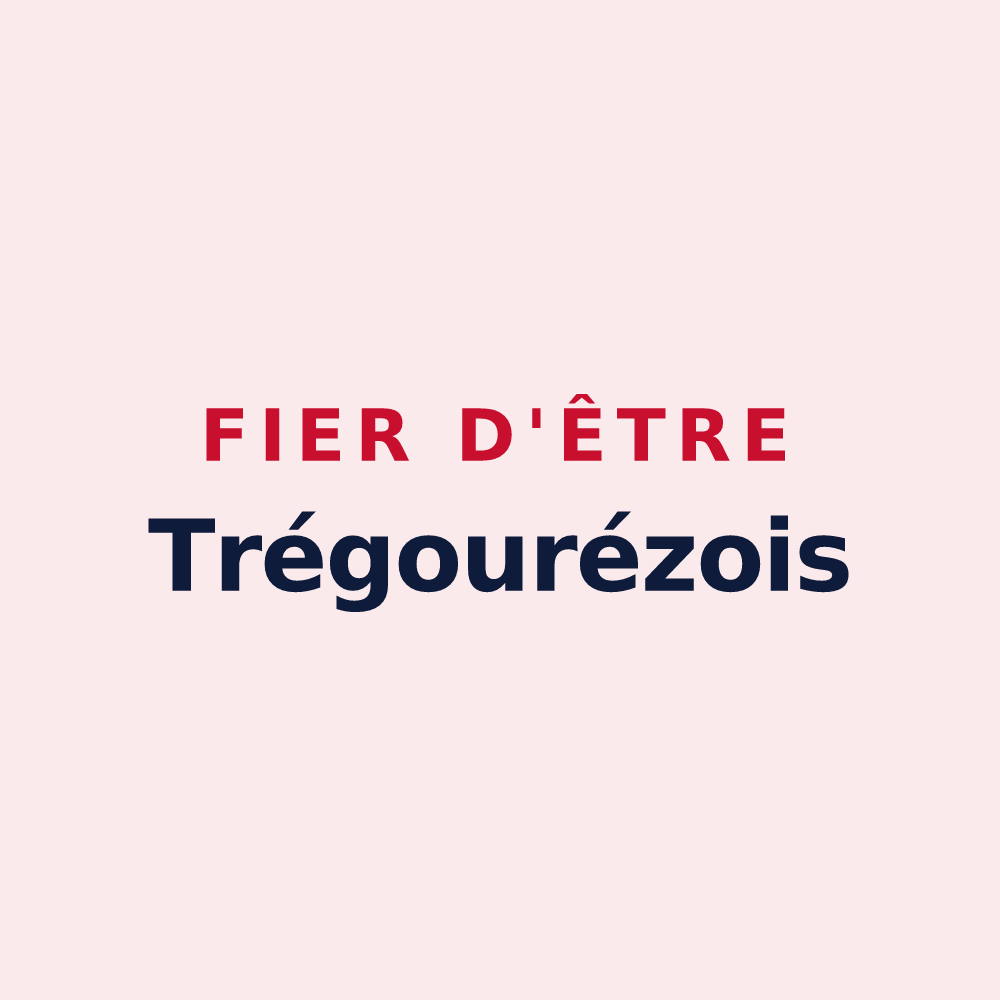 Magnet « Fier d'être Trégourézois » — design pour Trégourez