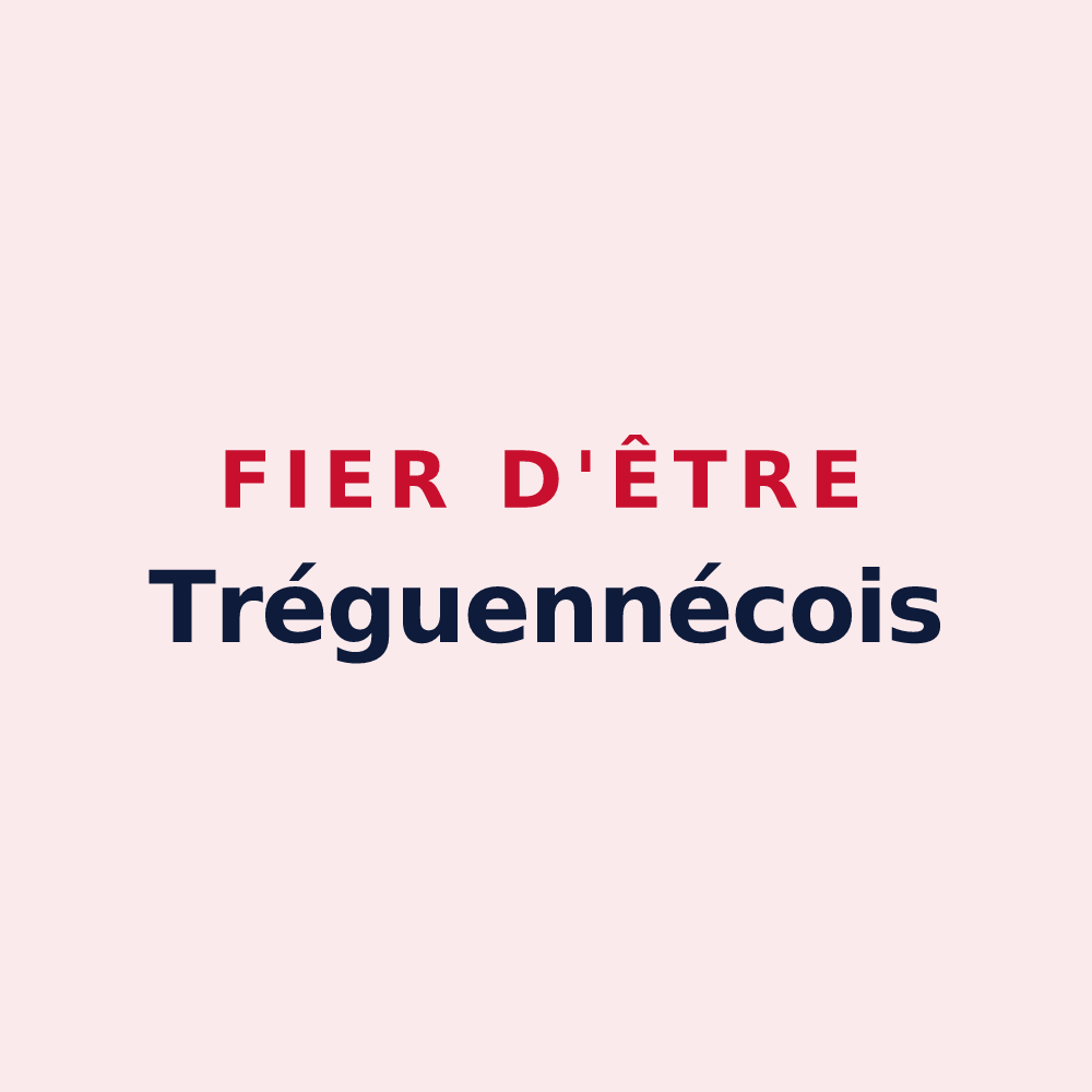 Magnet « Fier d'être Tréguennécois » — design pour Tréguennec