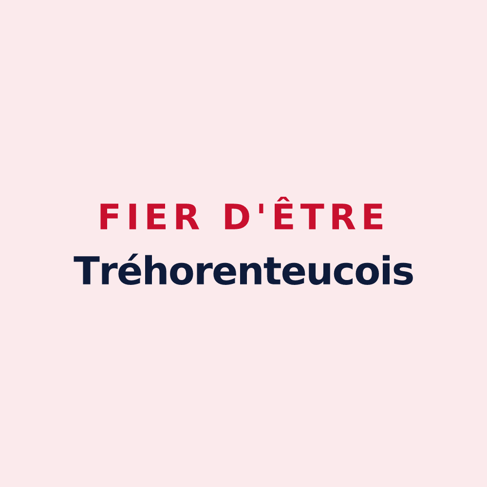 Magnet « Fier d'être Tréhorenteucois » — design pour Tréhorenteuc