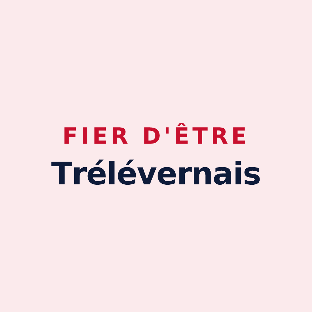 Magnet « Fier d'être Trélévernais » — design pour Trélévern