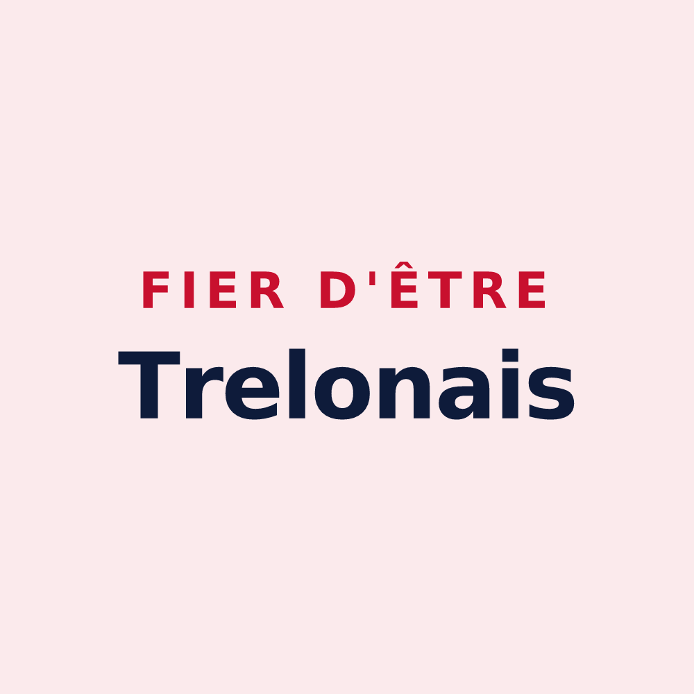 Magnet « Fier d'être Trelonais » — design pour Trélon