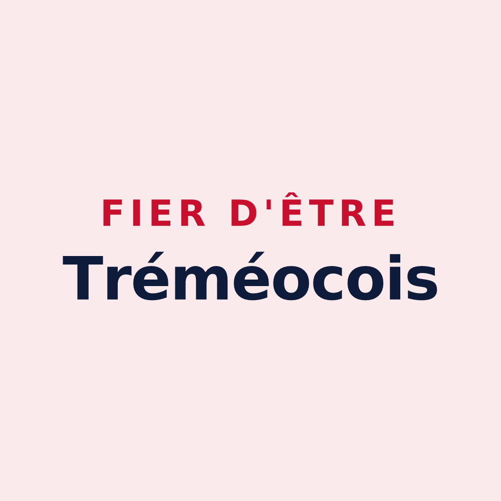 Magnet « Fier d'être Tréméocois » — design pour Tréméoc