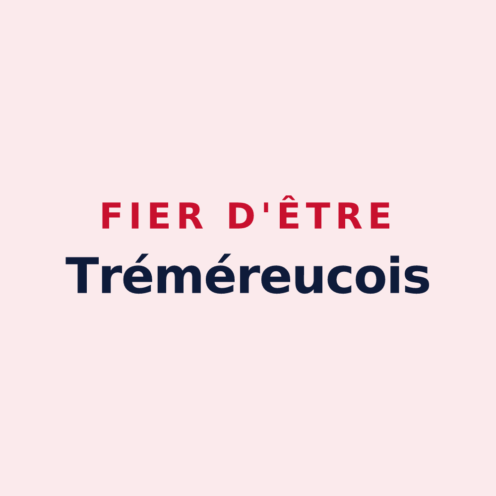 Magnet « Fier d'être Tréméreucois » — design pour Tréméreuc
