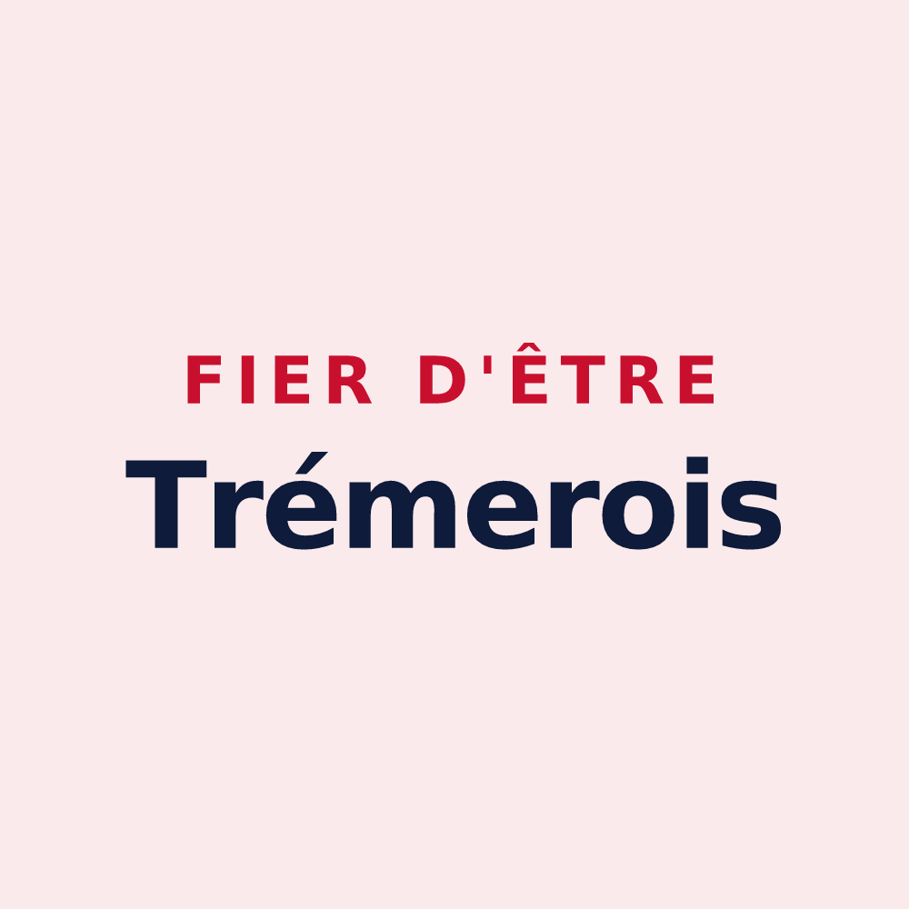 Magnet « Fier d'être Trémerois » — design pour Trémery