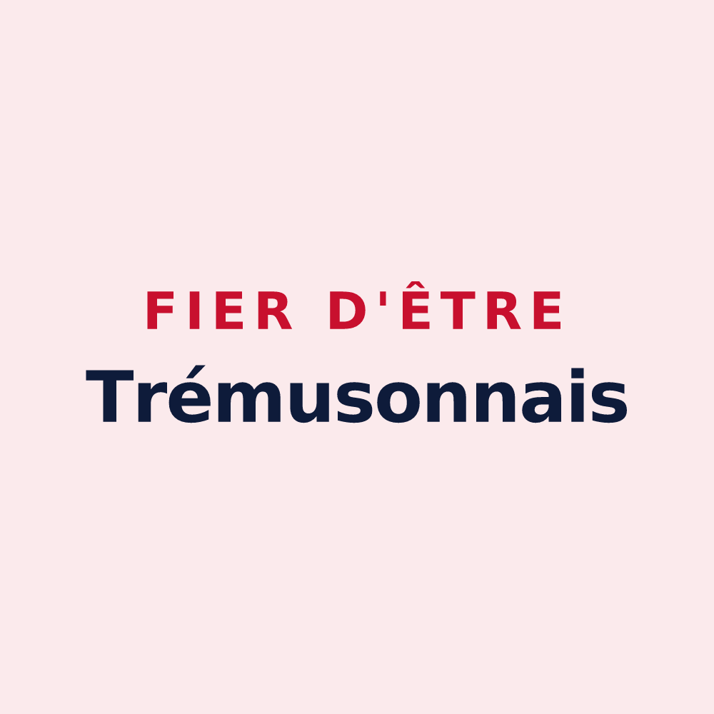 Magnet « Fier d'être Trémusonnais » — design pour Trémuson