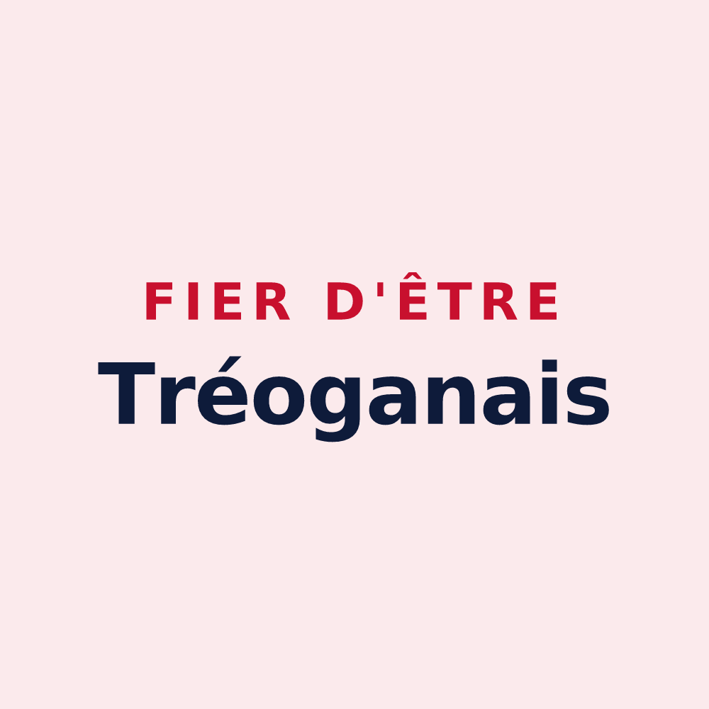Magnet « Fier d'être Tréoganais » — design pour Tréogan