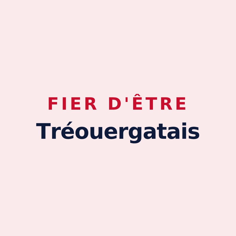 Magnet « Fier d'être Tréouergatais » — design pour Tréouergat
