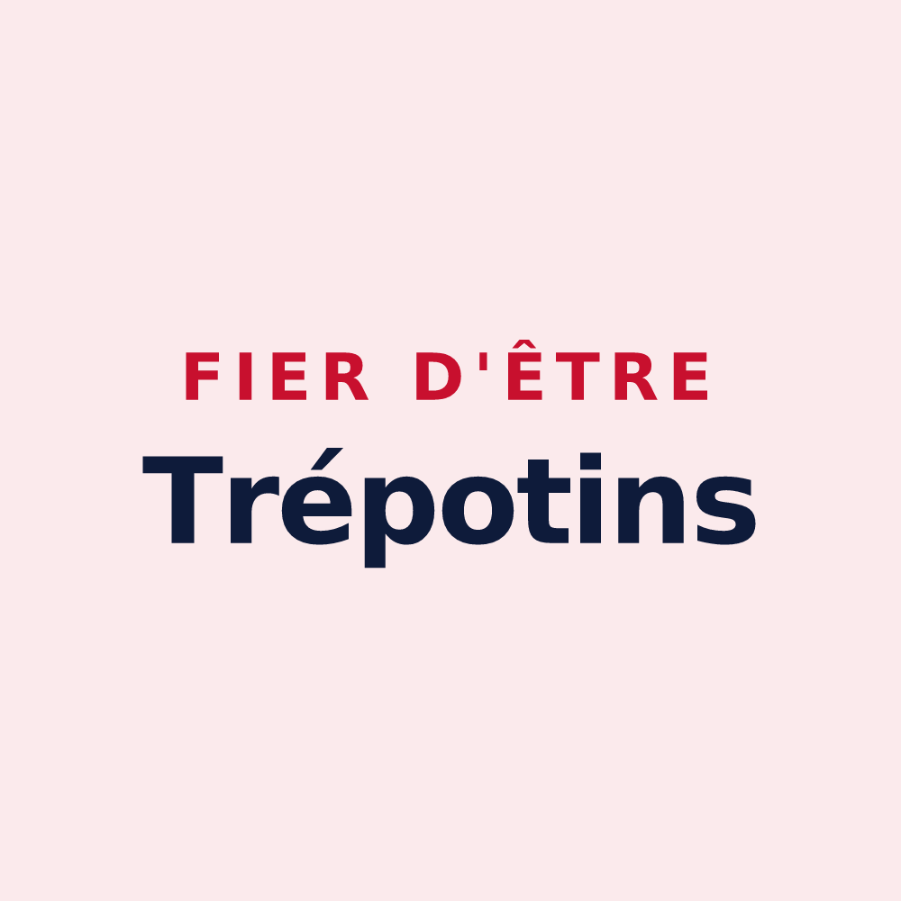 Magnet « Fier d'être Trépotins » — design pour Trépot