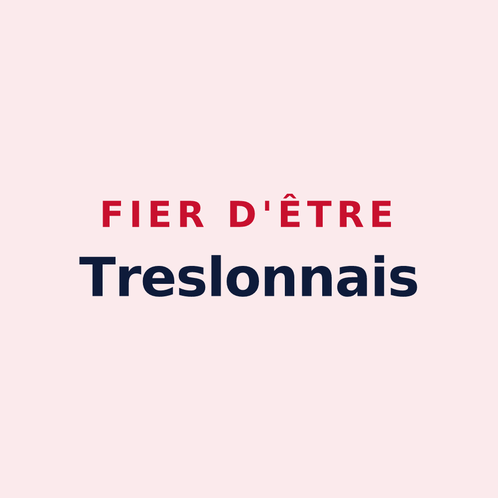 Magnet « Fier d'être Treslonnais » — design pour Treslon