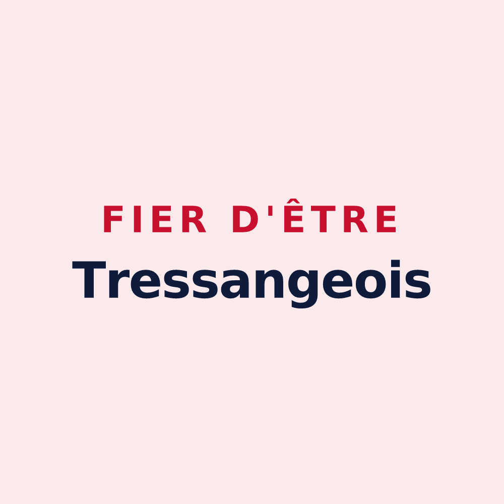 Magnet « Fier d'être Tressangeois » — design pour Tressange