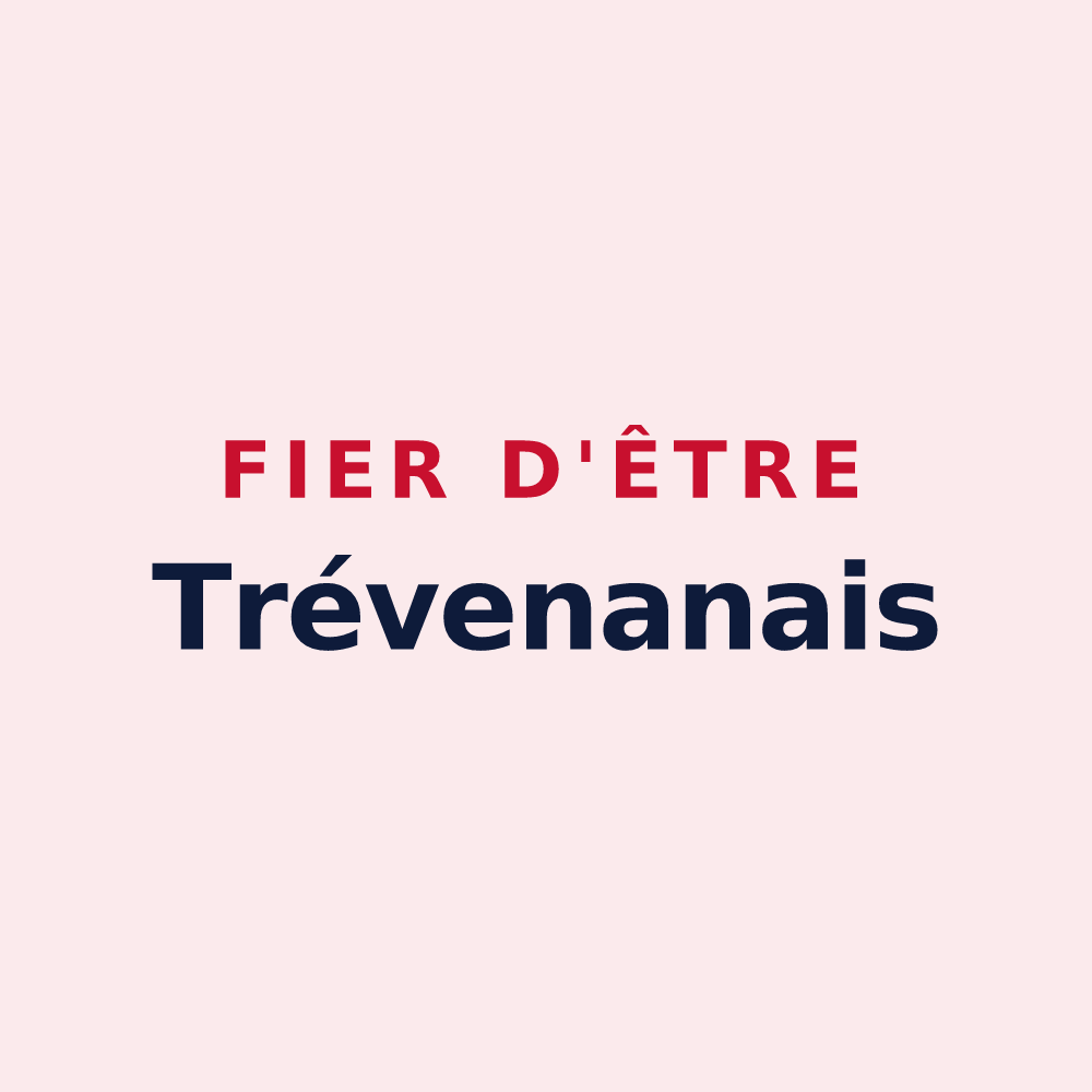 Magnet « Fier d'être Trévenanais » — design pour Trévenans