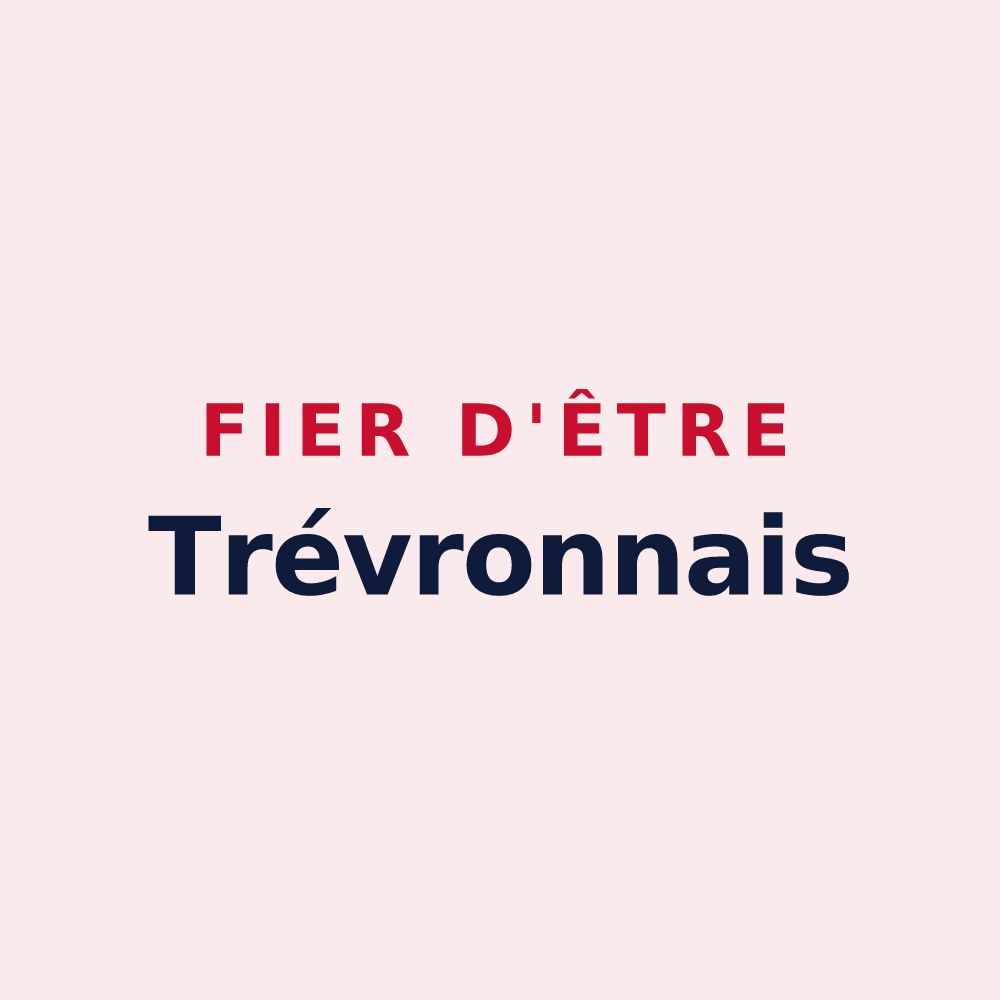 Magnet « Fier d'être Trévronnais » — design pour Trévron