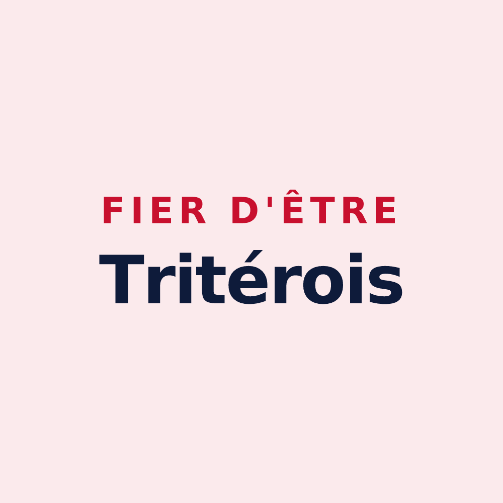 Magnet « Fier d'être Tritérois » — design pour Tréziers