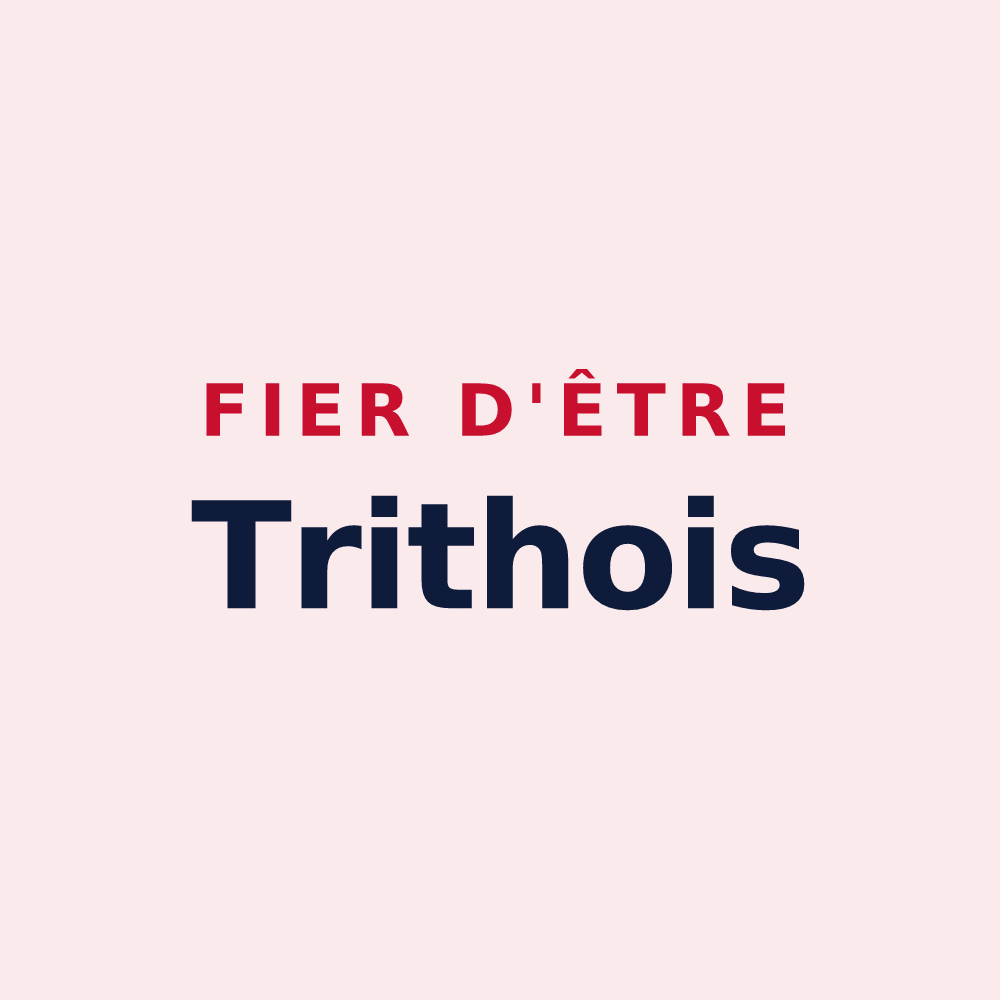 Magnet « Fier d'être Trithois » — design pour Trith-Saint-Léger
