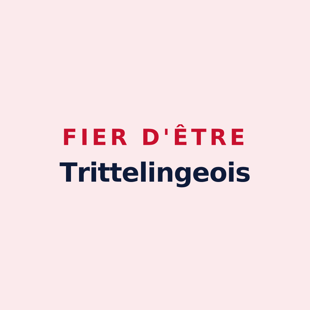 Magnet « Fier d'être Trittelingeois » — design pour Tritteling-Redlach
