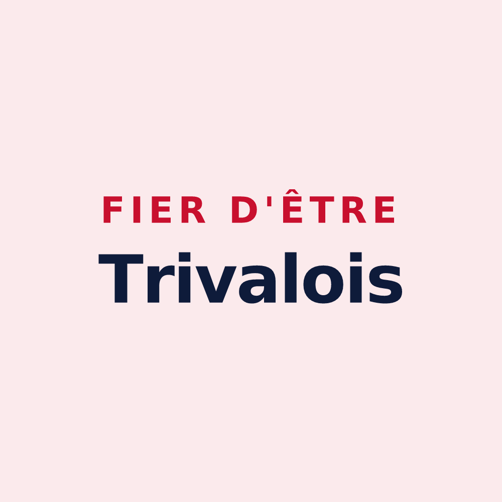 Magnet « Fier d'être Trivalois » — design pour Troisvaux
