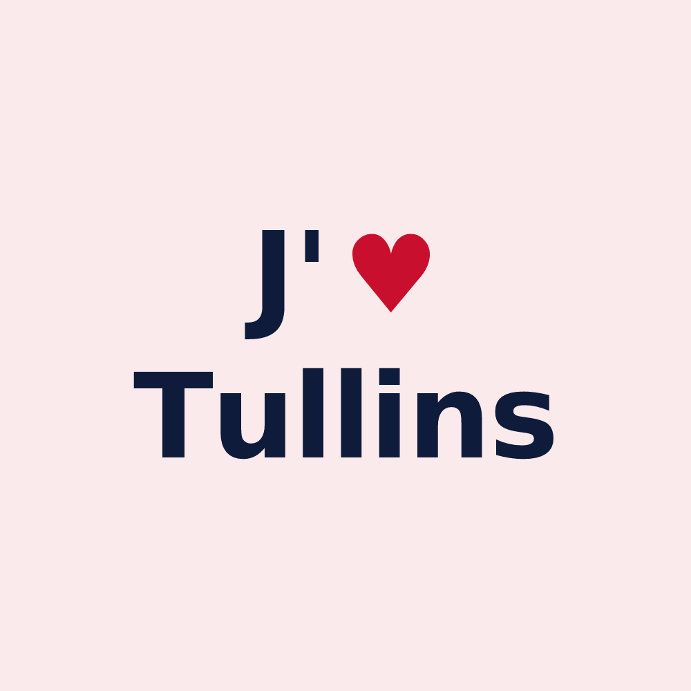 Magnet personnalisé Tullins — design J'aime Tullins