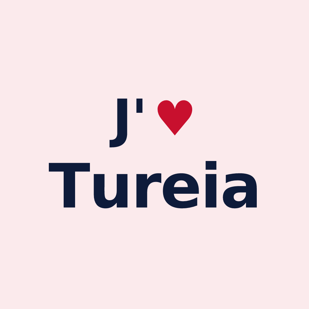 Magnet personnalisé Tureia — design J'aime Tureia