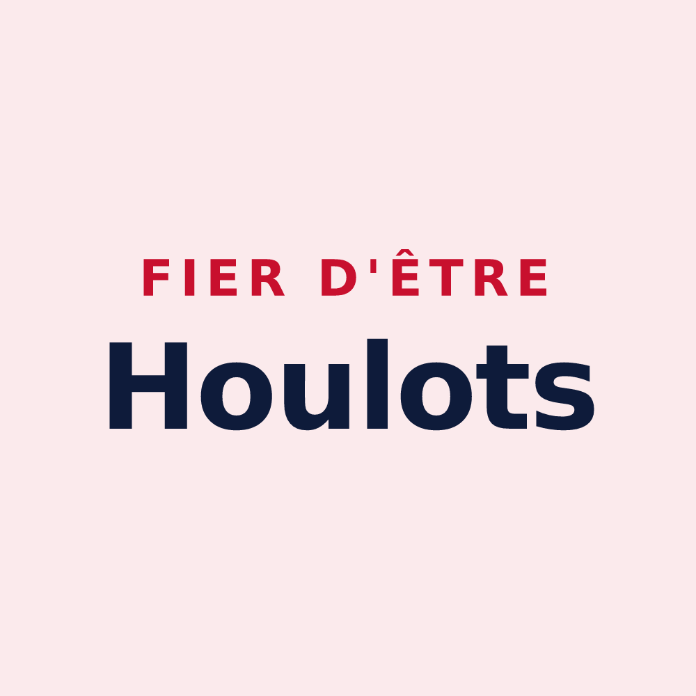 Magnet « Fier d'être Houlots » — design pour Œuilly