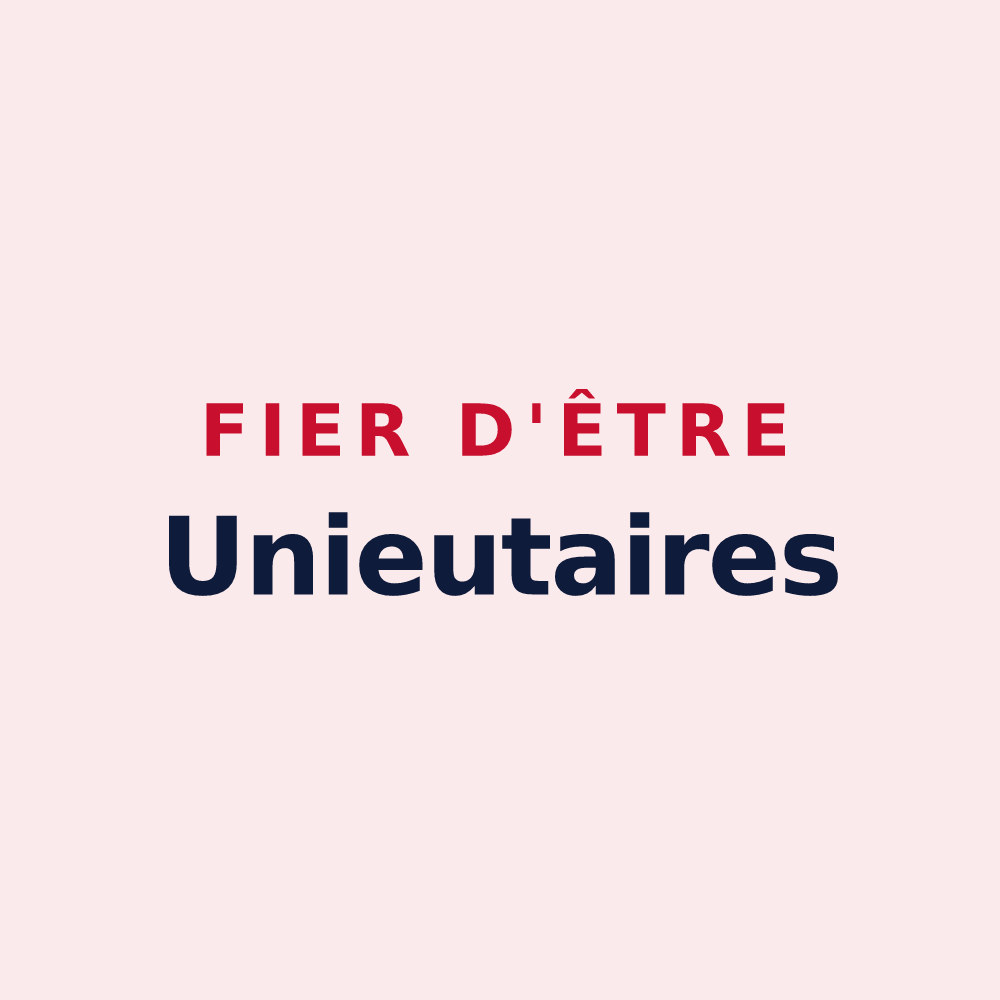 Magnet « Fier d'être Unieutaires » — design pour Unieux