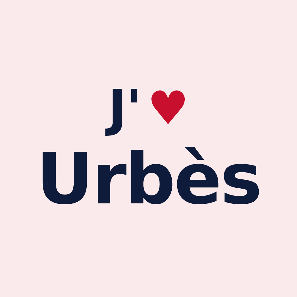 Magnet personnalisé Urbès — design J'aime Urbès