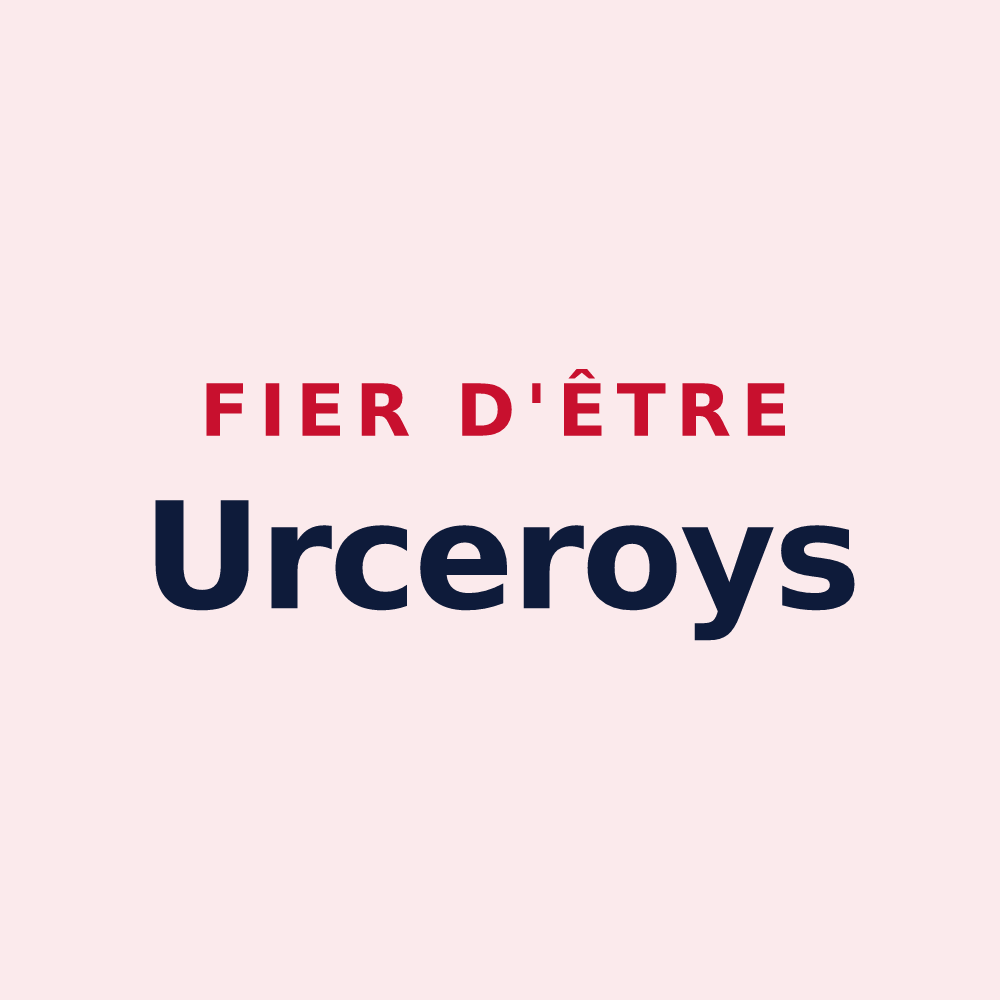 Magnet « Fier d'être Urceroys » — design pour Urcerey