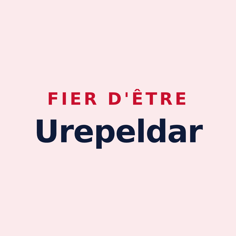 Magnet « Fier d'être Urepeldar » — design pour Urepel