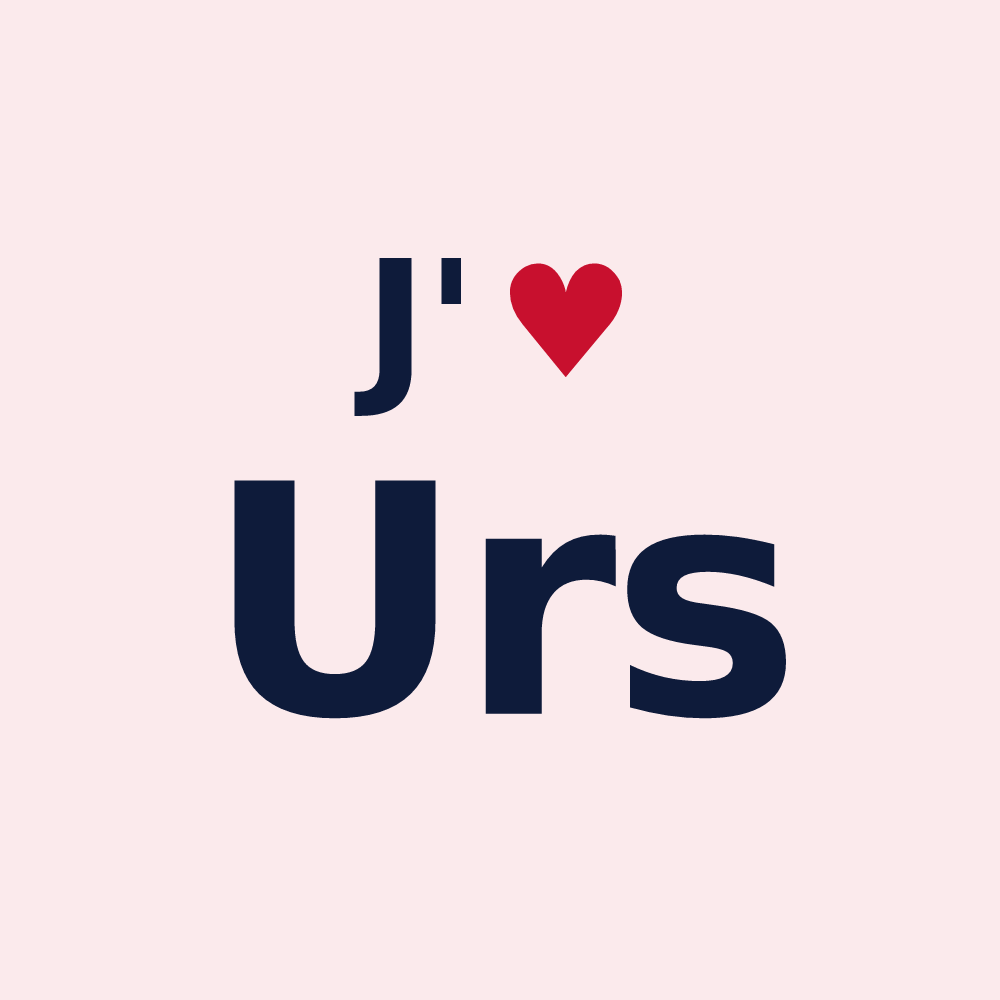 Magnet personnalisé Urs — design J'aime Urs