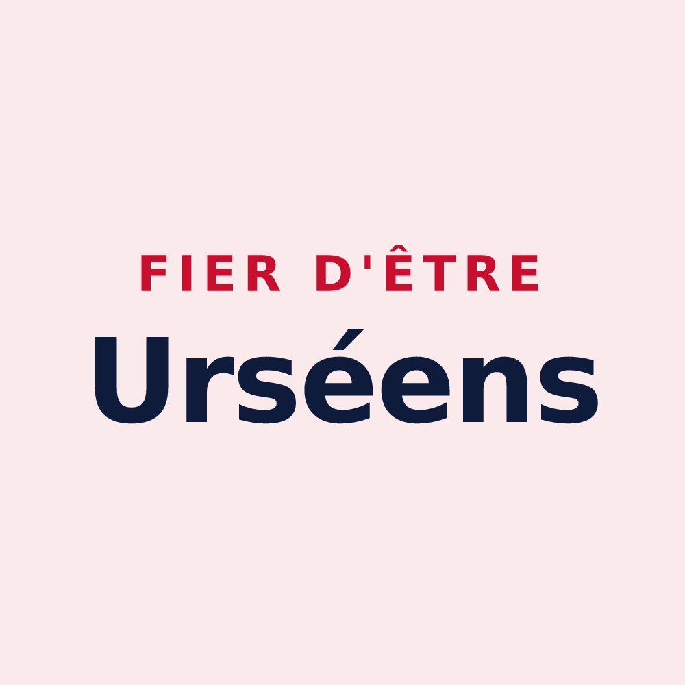 Magnet « Fier d'être Urséens » — design pour Urs
