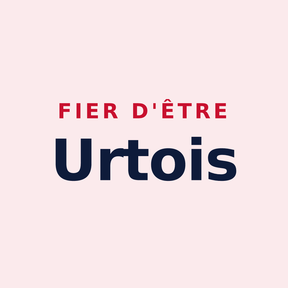 Magnet « Fier d'être Urtois » — design pour Urt
