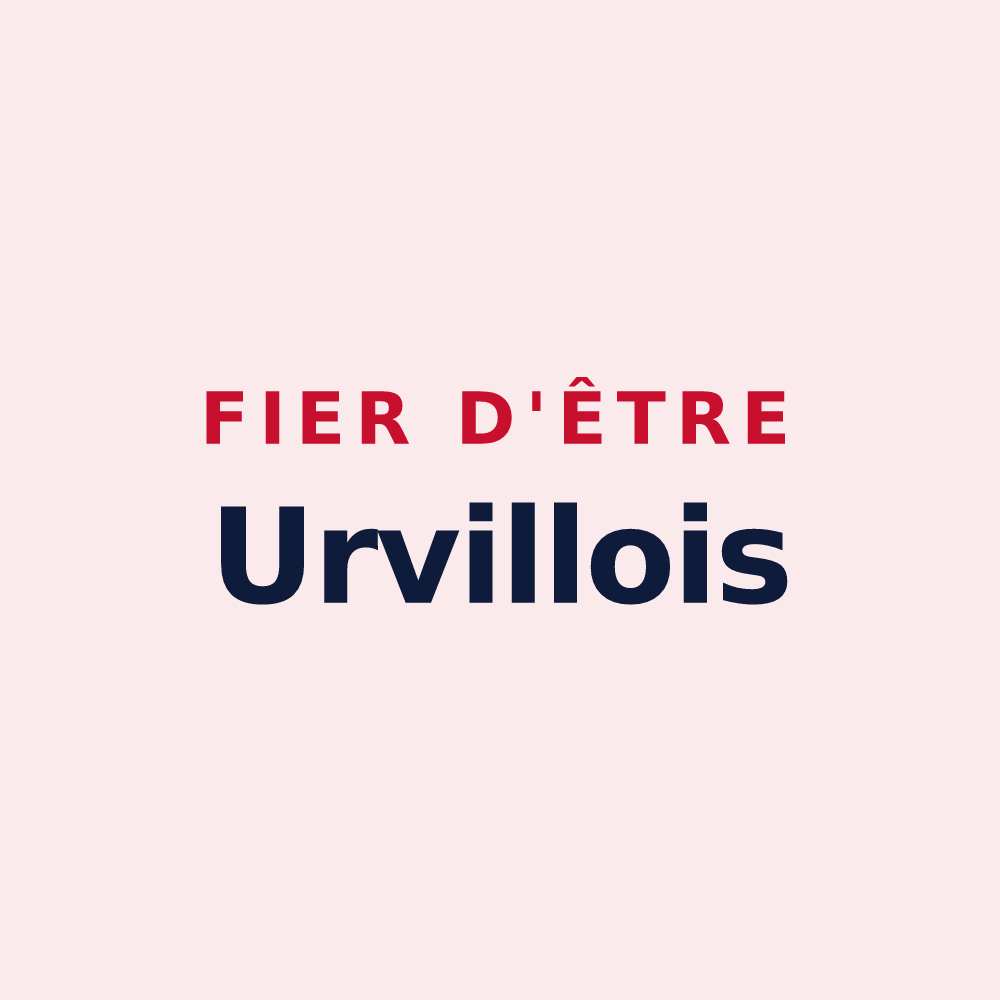 Magnet « Fier d'être Urvillois » — design pour Urvillers