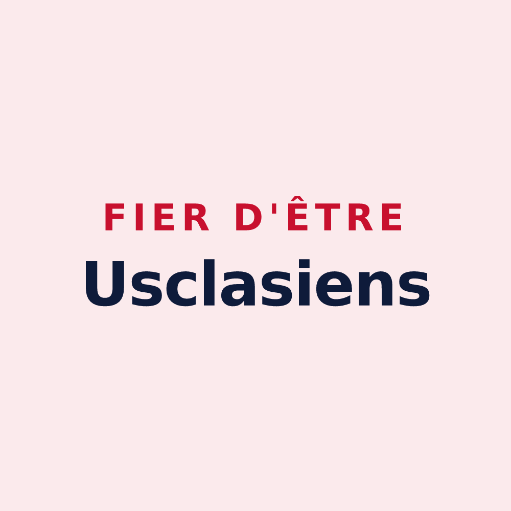 Magnet « Fier d'être Usclasiens » — design pour Usclas-du-Bosc