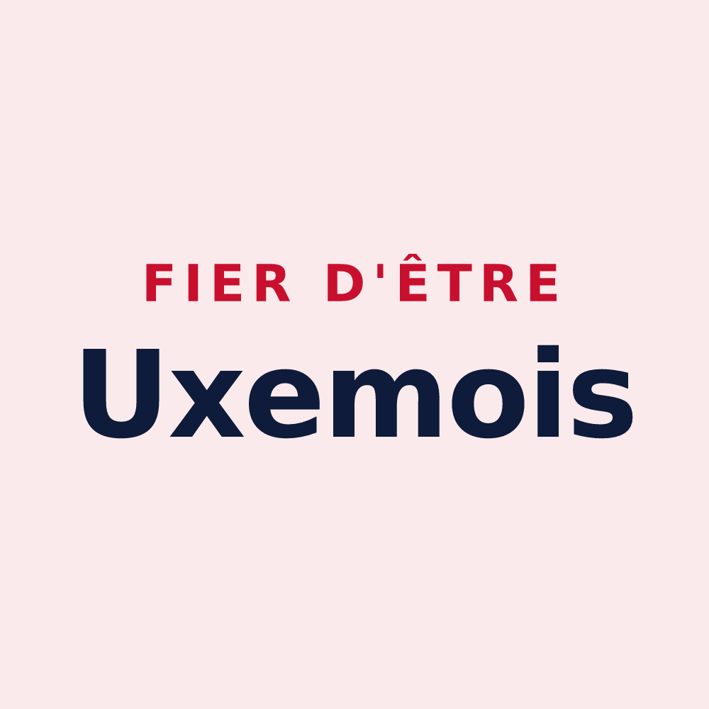 Magnet « Fier d'être Uxemois » — design pour Uxem