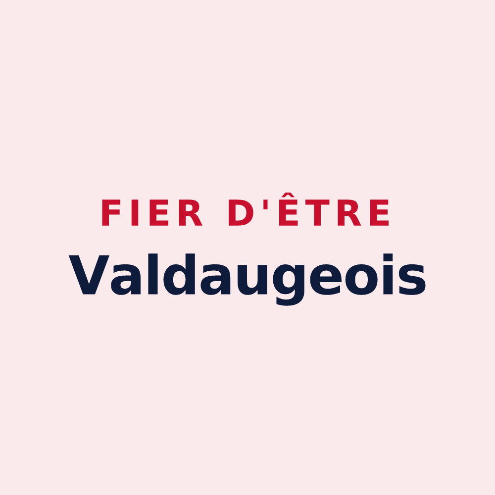 Magnet « Fier d'être Valdaugeois » — design pour Val-d'Auge