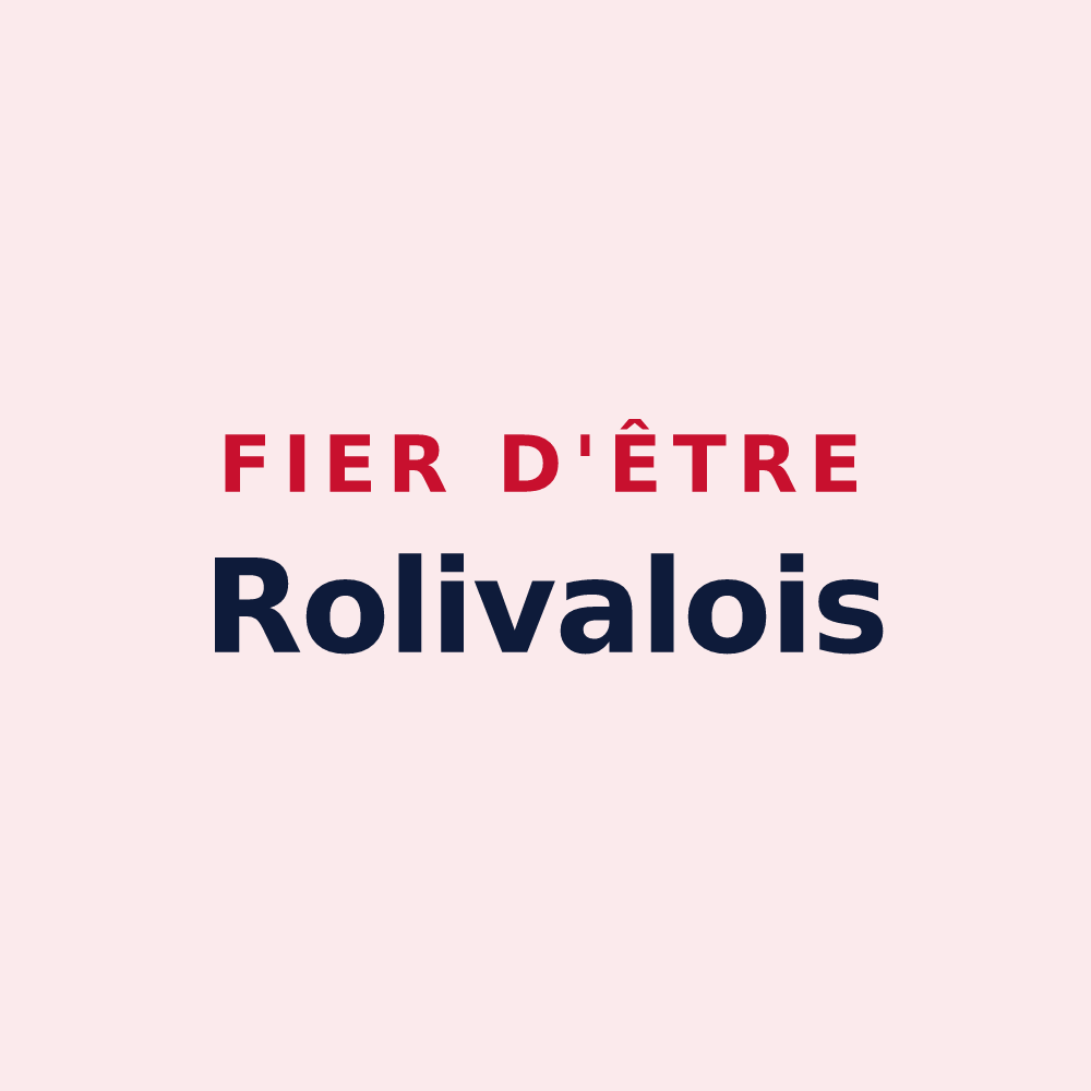 Magnet « Fier d'être Rolivalois » — design pour Val-de-Reuil