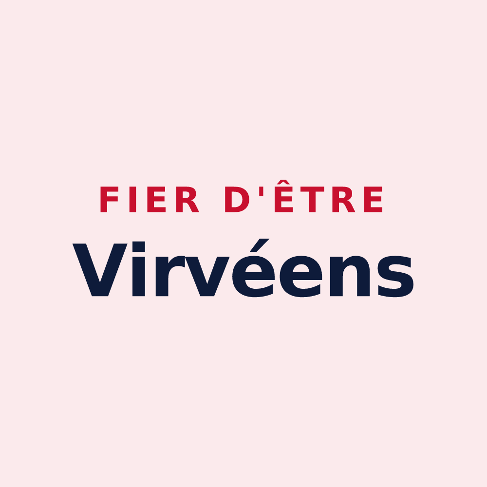 Magnet « Fier d'être Virvéens » — design pour Val de Virvée