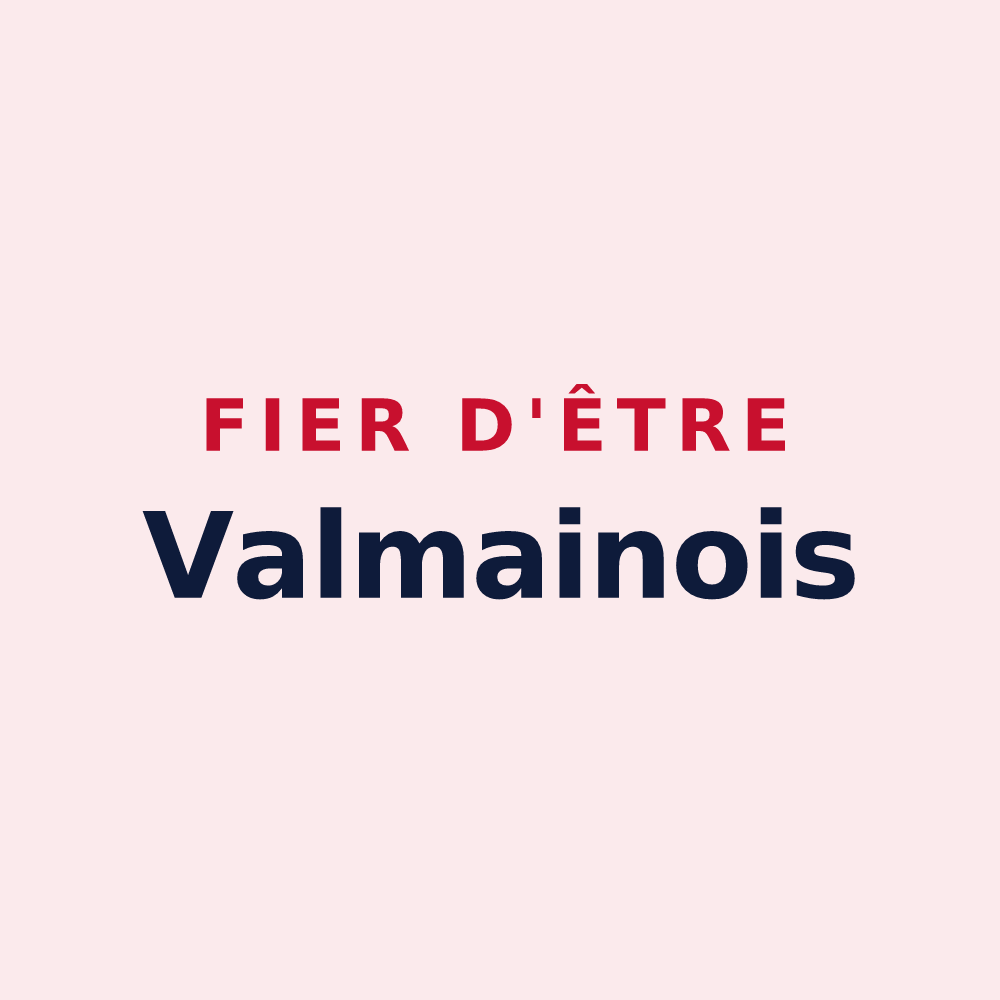 Magnet « Fier d'être Valmainois » — design pour Val-du-Maine