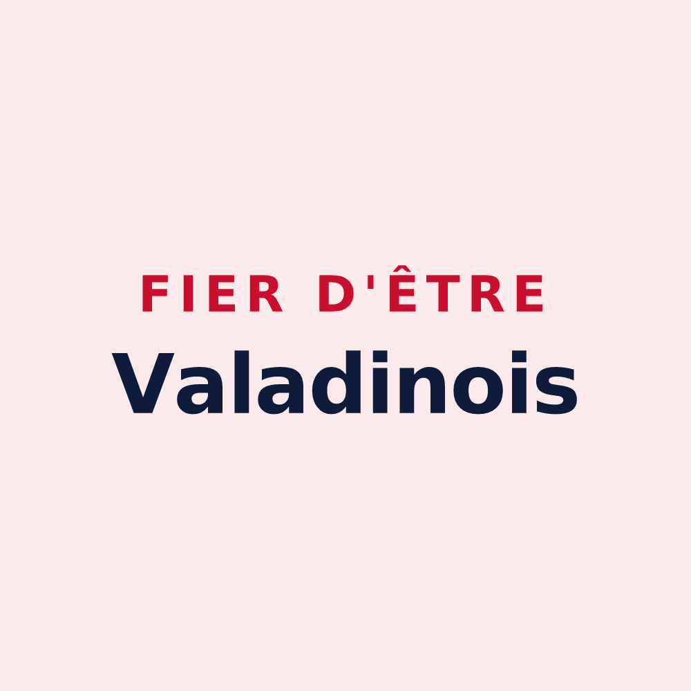 Magnet « Fier d'être Valadinois » — design pour Valady