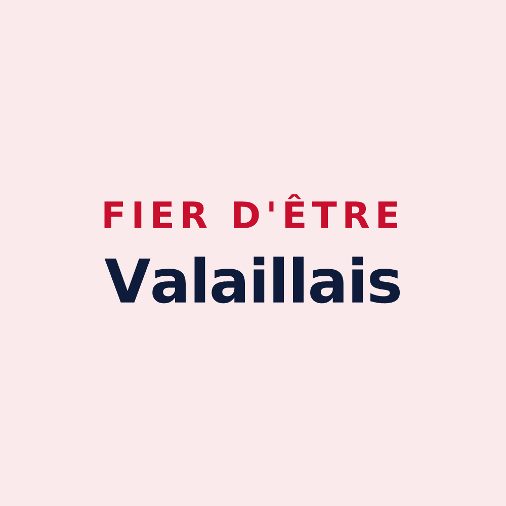 Magnet « Fier d'être Valaillais » — design pour Valailles