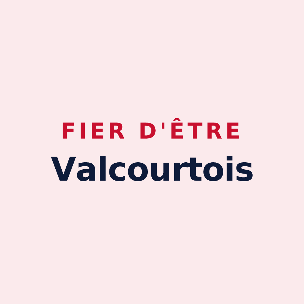 Magnet « Fier d'être Valcourtois » — design pour Valcourt