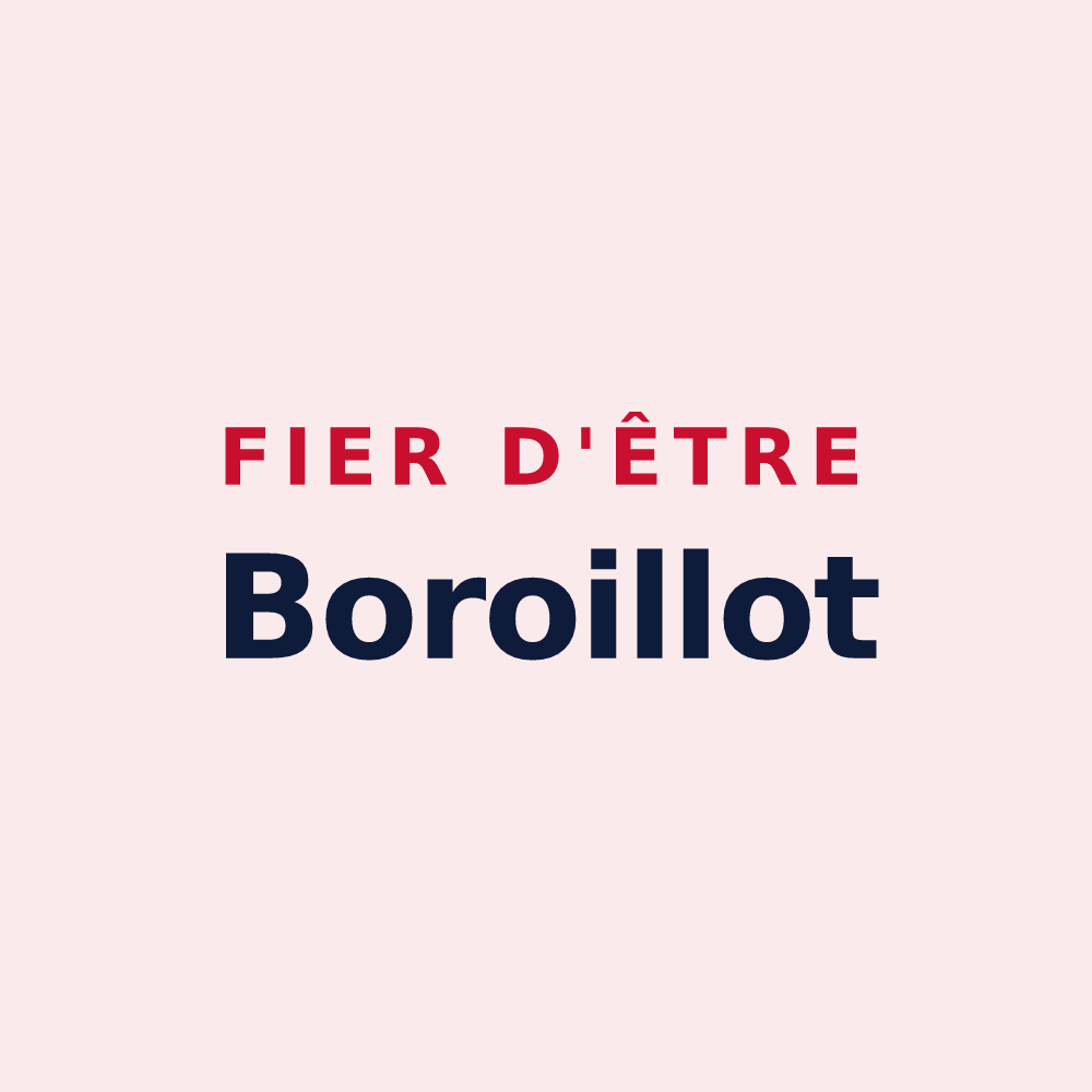 Magnet « Fier d'être Boroillot » — design pour Valentigney