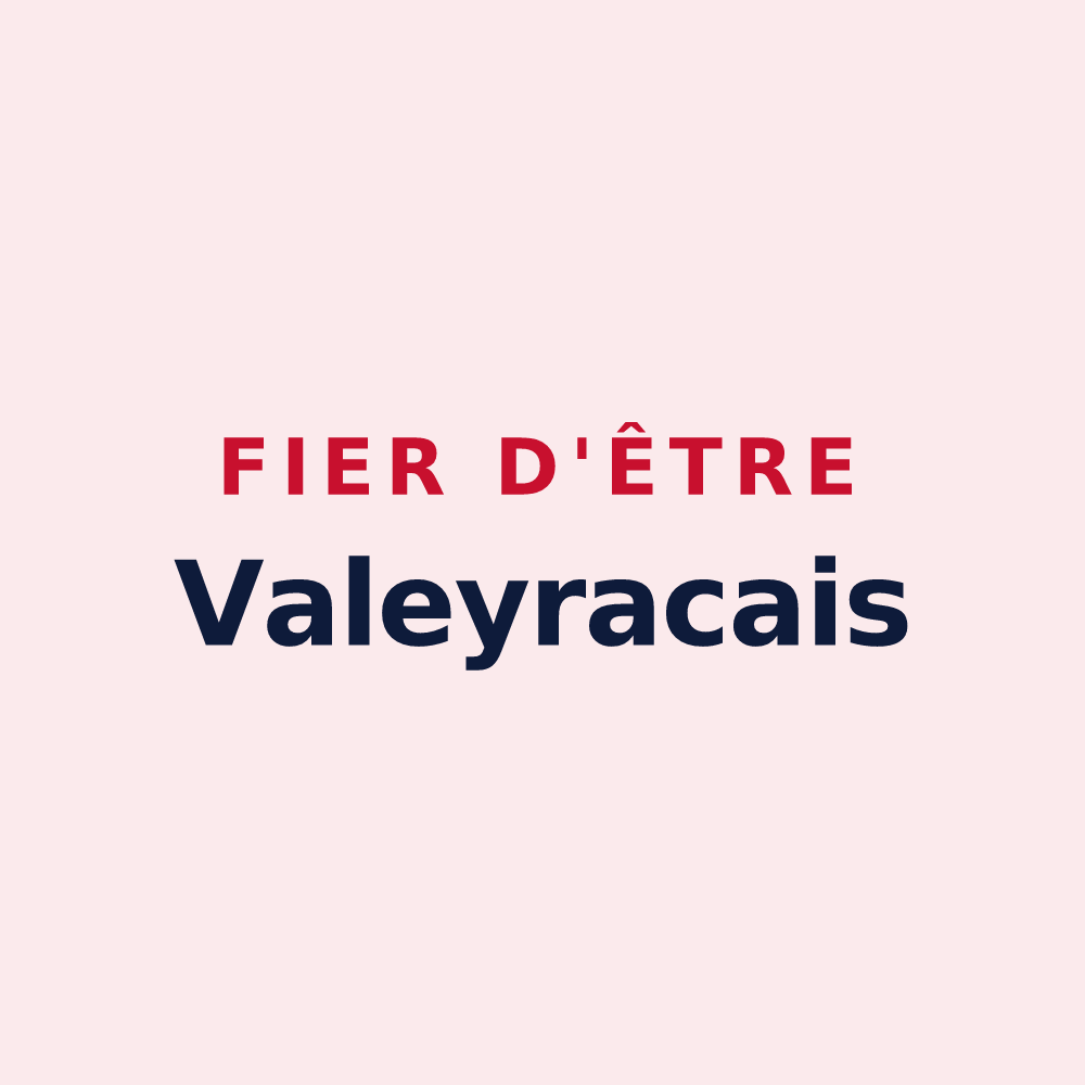 Magnet « Fier d'être Valeyracais » — design pour Valeyrac