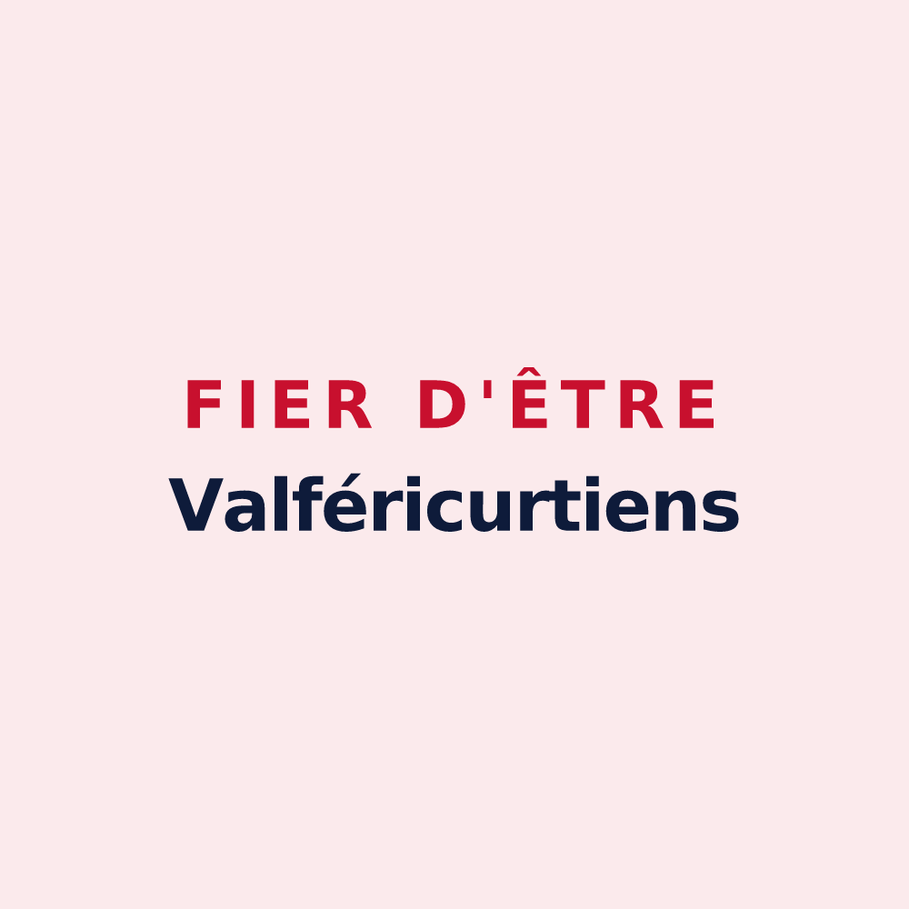 Magnet « Fier d'être Valféricurtiens » — design pour Valfroicourt
