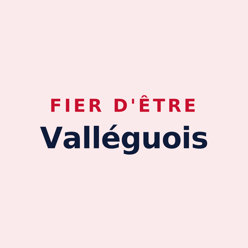 Magnet « Fier d'être Valléguois » — design pour Vallègue