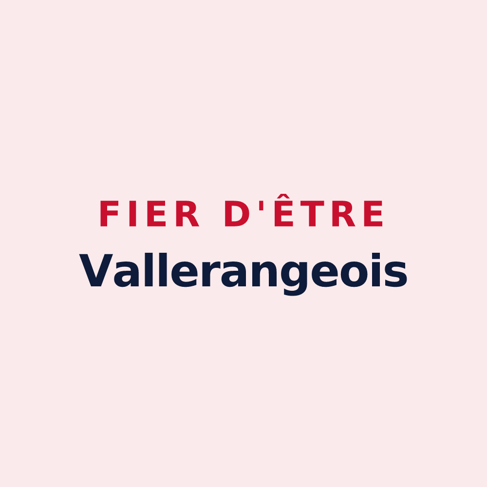 Magnet « Fier d'être Vallerangeois » — design pour Vallerange