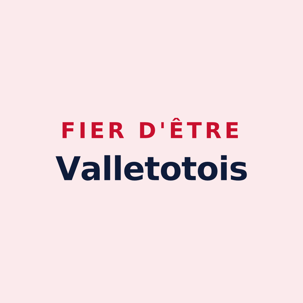 Magnet « Fier d'être Valletotois » — design pour Valletot
