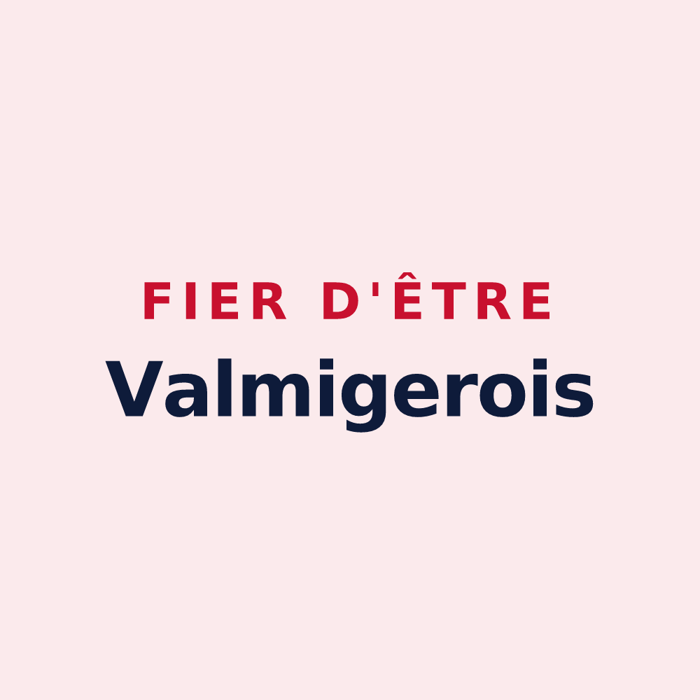 Magnet « Fier d'être Valmigerois » — design pour Valmigère