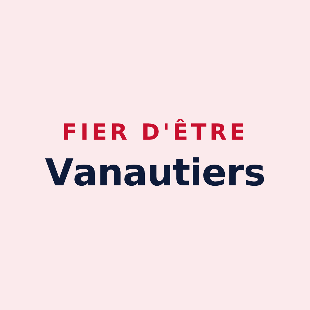 Magnet « Fier d'être Vanautiers » — design pour Vanault-le-Châtel