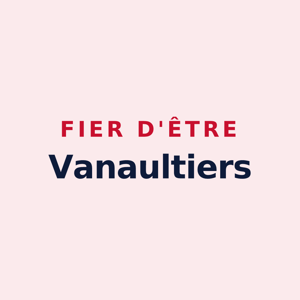 Magnet « Fier d'être Vanaultiers » — design pour Vanault-les-Dames