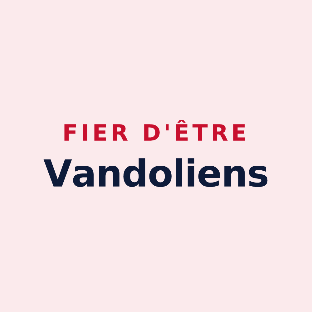 Magnet « Fier d'être Vandoliens » — design pour Vandeuil